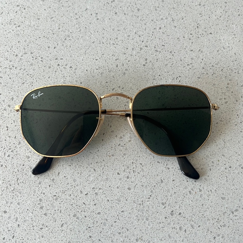 RAYBAN HEXAGONAL FLAT LENSES